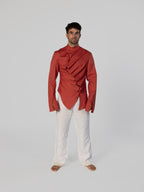 Asymmetric Cotton Shirt