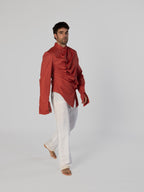 Asymmetric Cotton Shirt