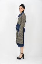 Two-Tone Cozy Statement Sweater