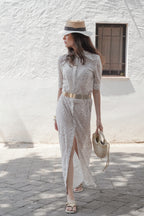 Zebra Print Shirt Dress