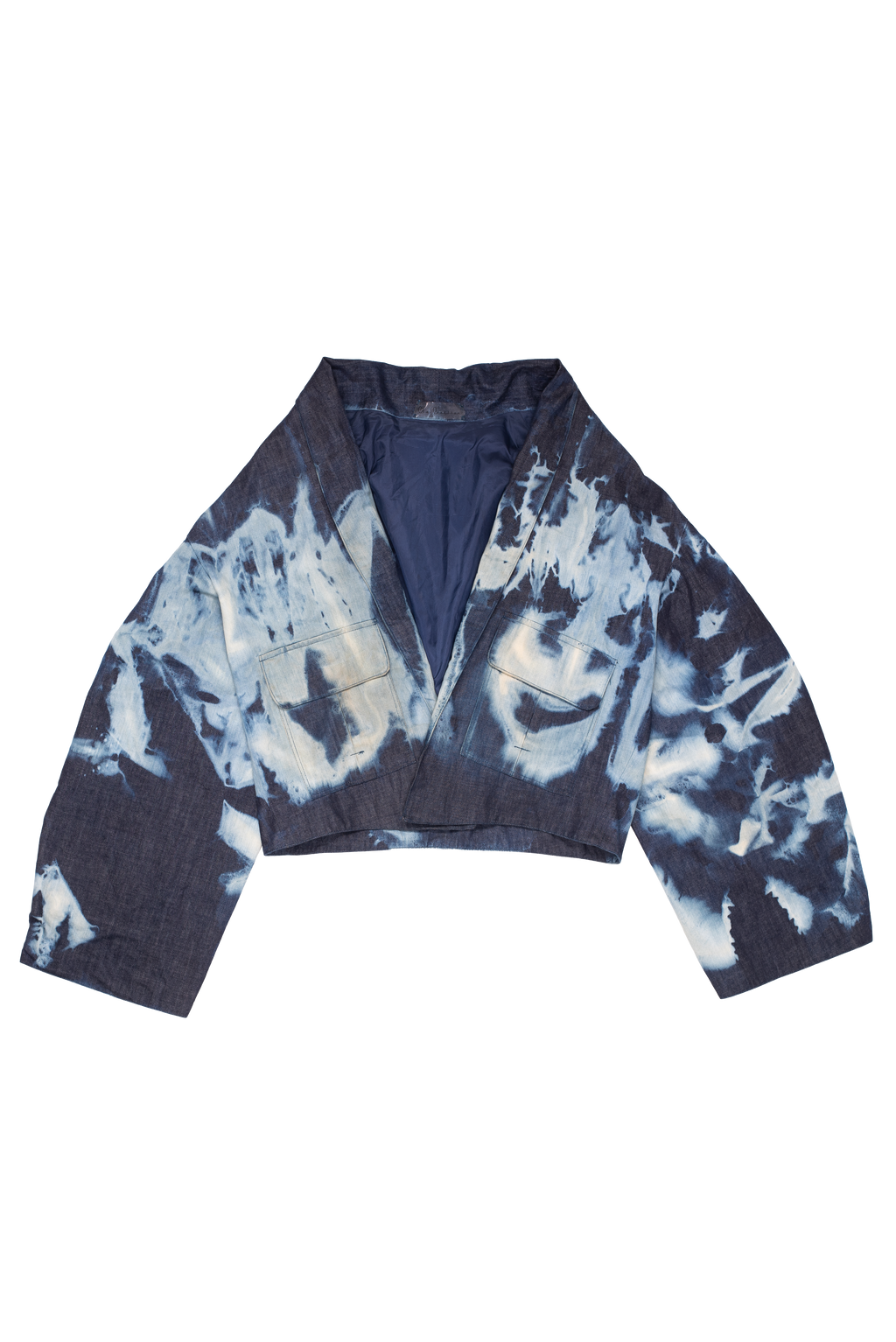 Bleach style - oversize denim blazer