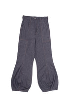 Denim wide pant