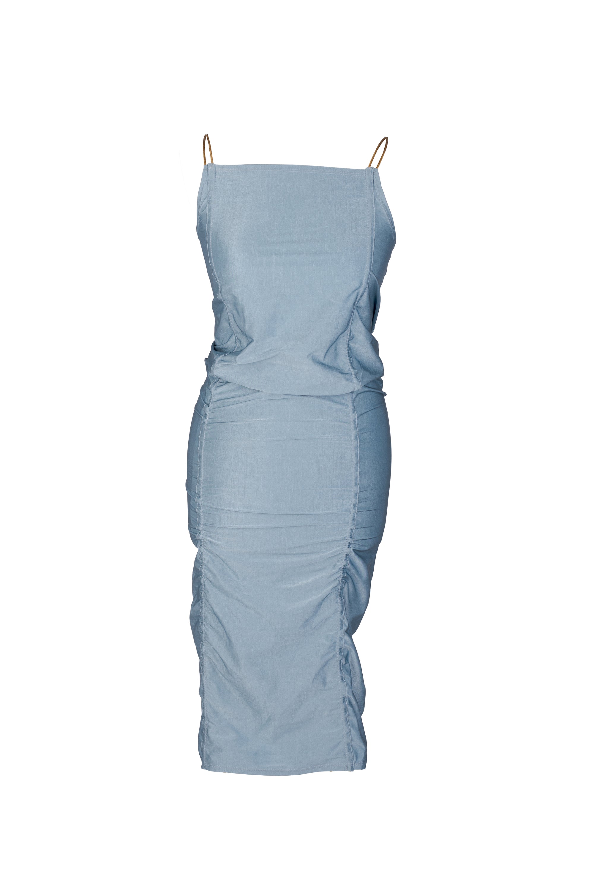 Straight-fit lycra dress