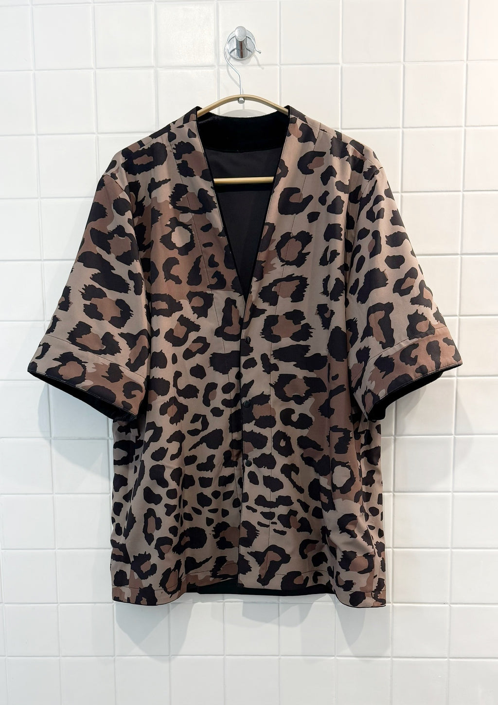 Reversible Animal Print Kimono