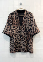 Reversible Animal Print Kimono