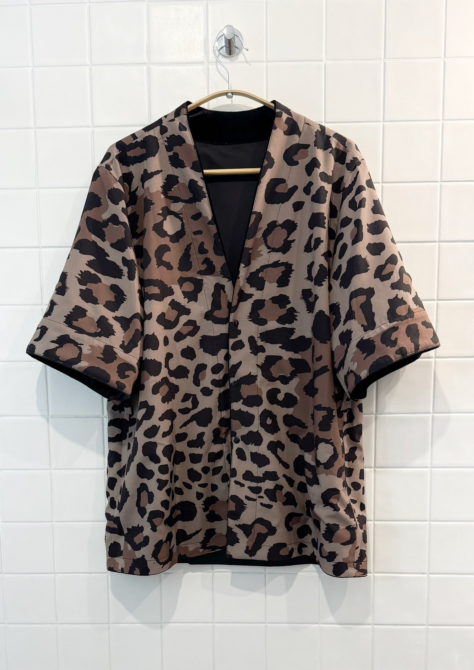 Reversible Animal Print Kimono