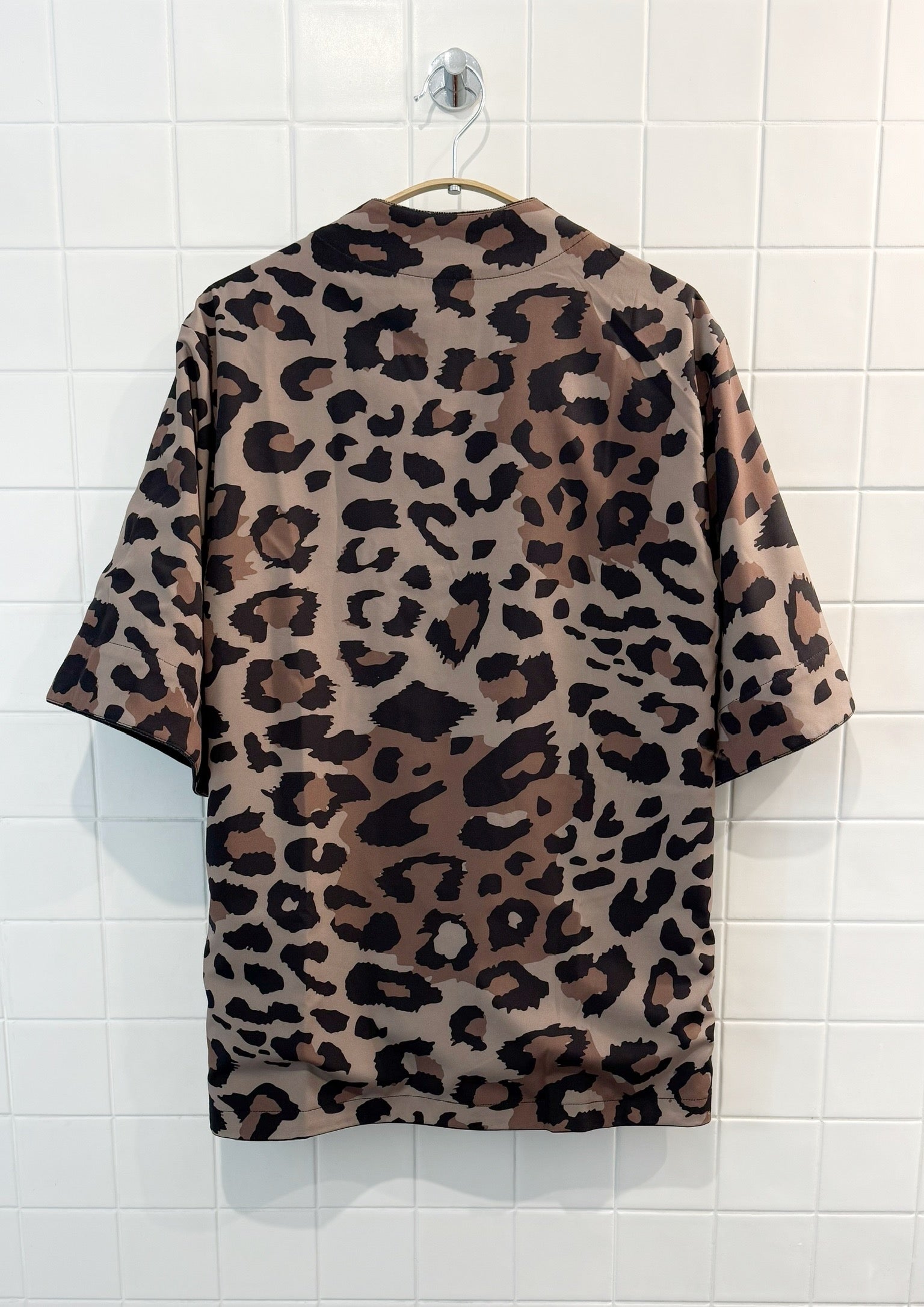 Reversible Animal Print Kimono