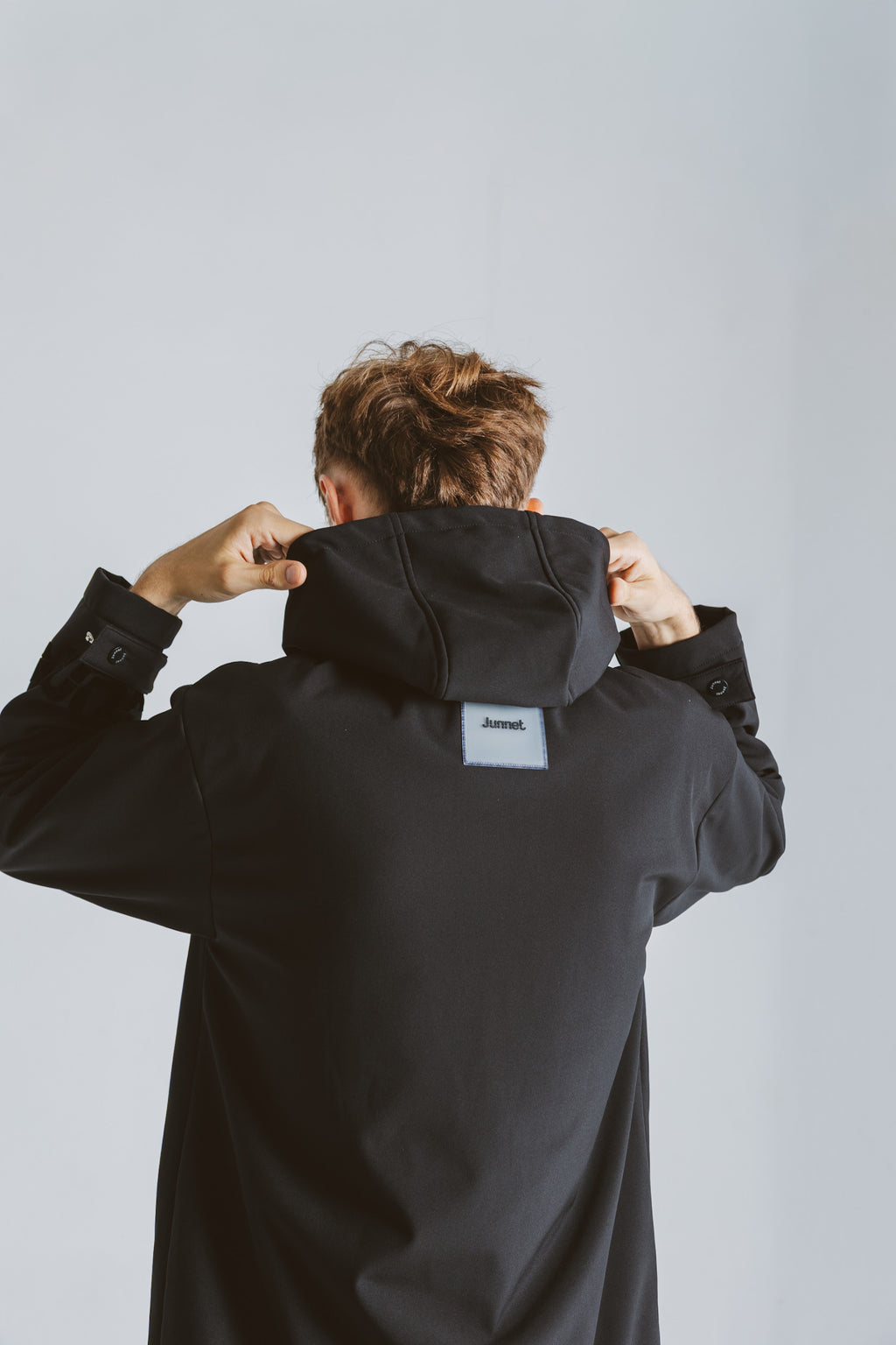 Lightweight Hooded Trench Coat