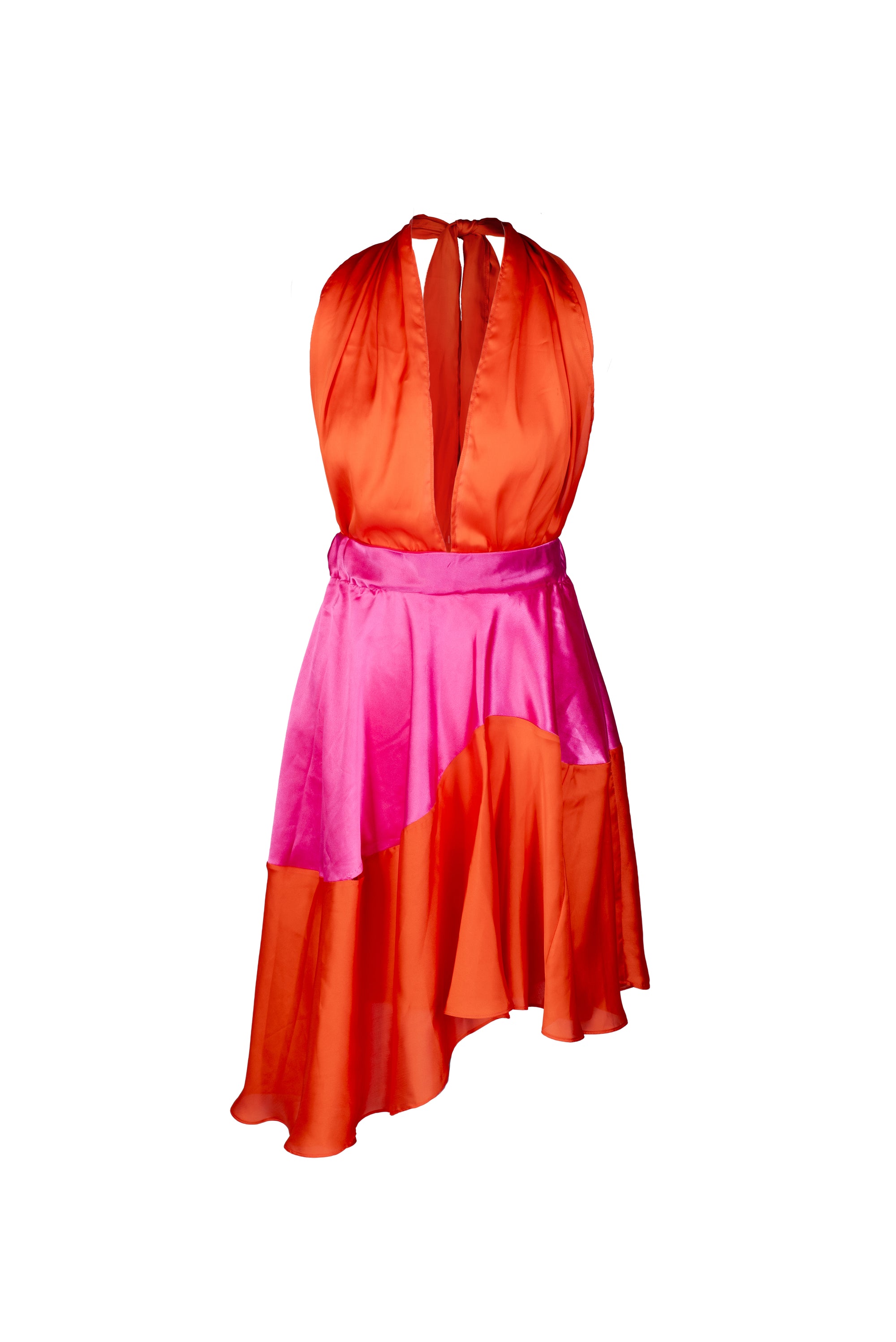 Dress/Skirt in red and pink