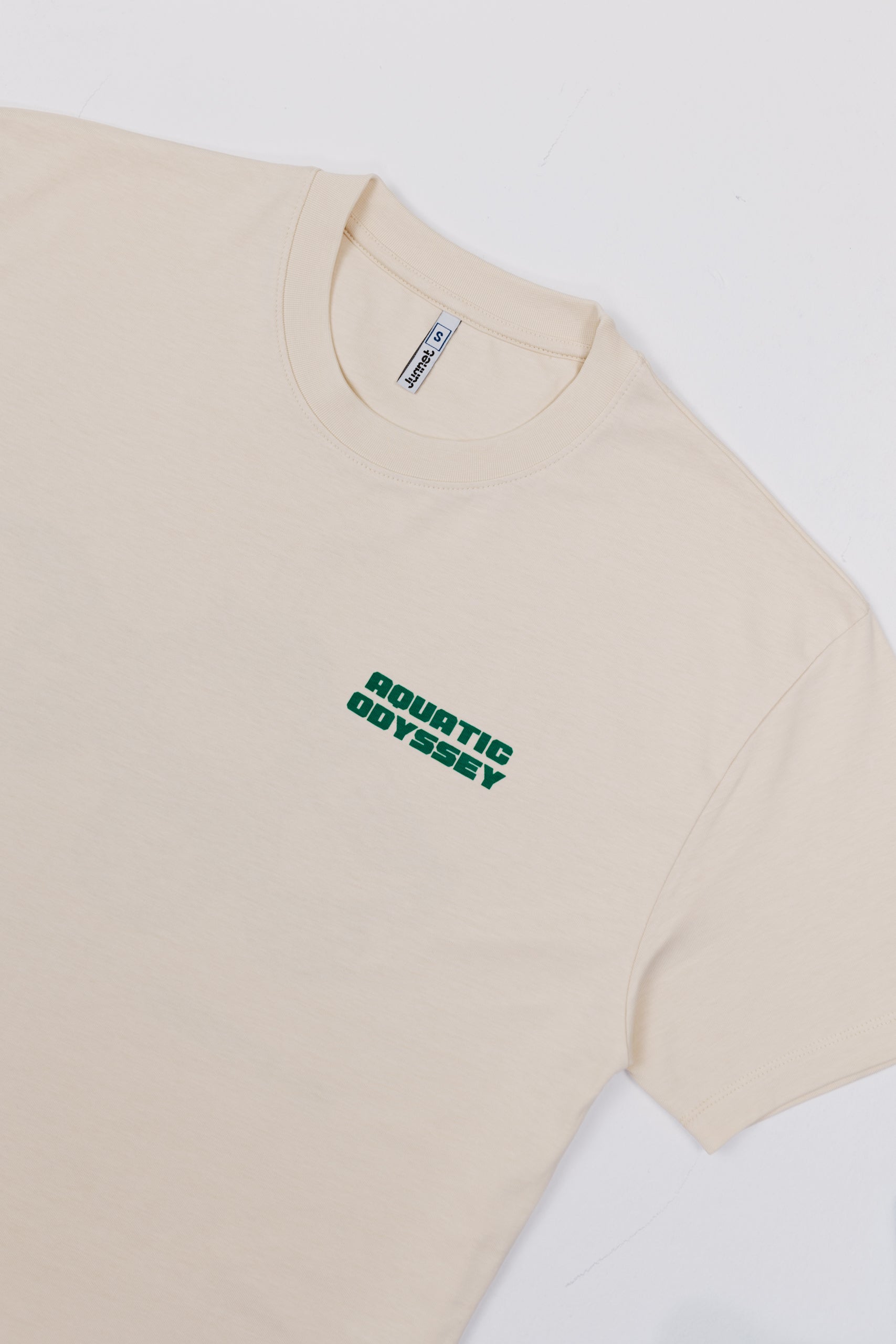 Cream Short Sleeve Tee – Aquatic Odyssey