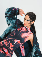 Bleach style - oversize denim blazer